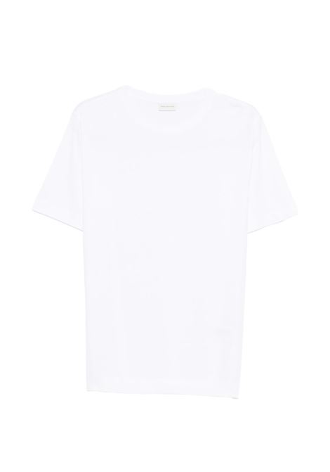t-shirt hertz uomo bianca DRIES VAN NOTEN | 261-021100-3600001